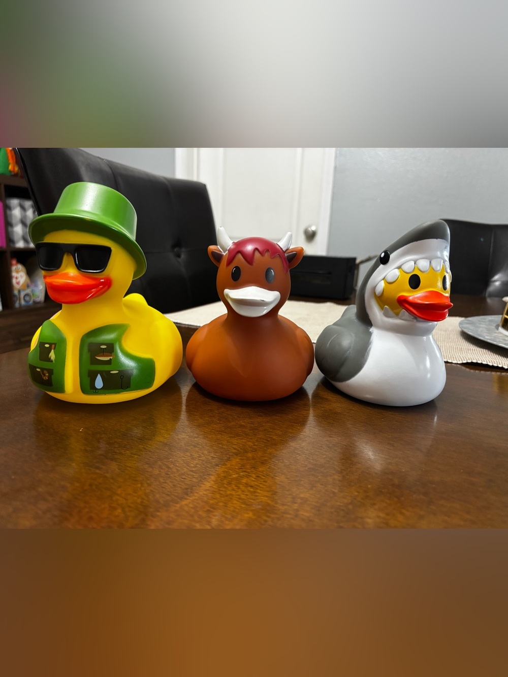 Bundle of three PPNC rubber ducks
